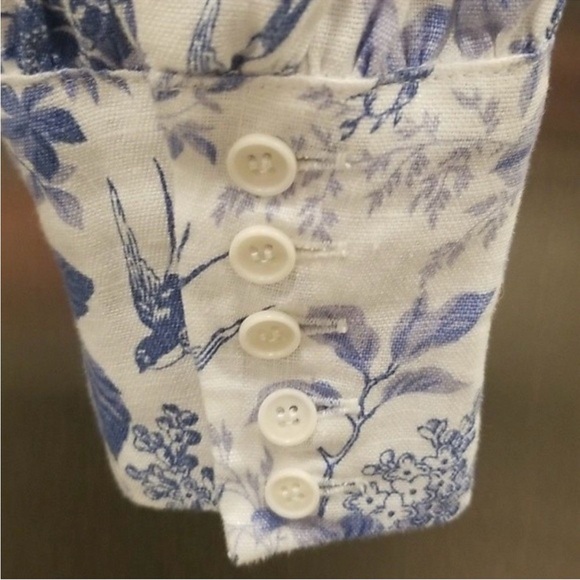 Reformation Stilton Linen Top - Picture 6 of 16